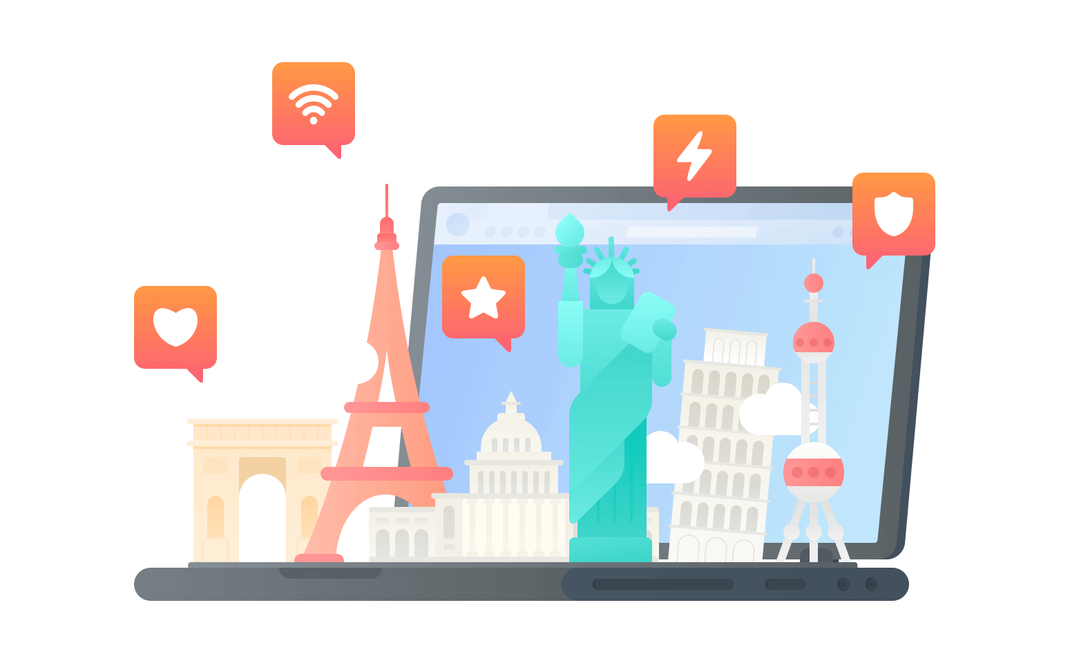 在象牙海岸连接到中国的软件 - 翻回VPN